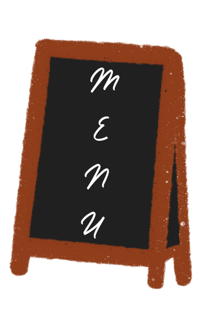 M-E-N-U